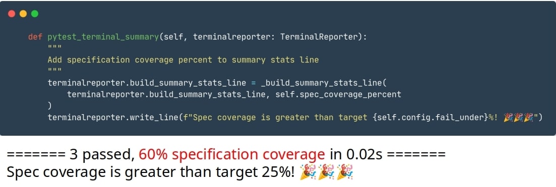 Plugin output in the console
