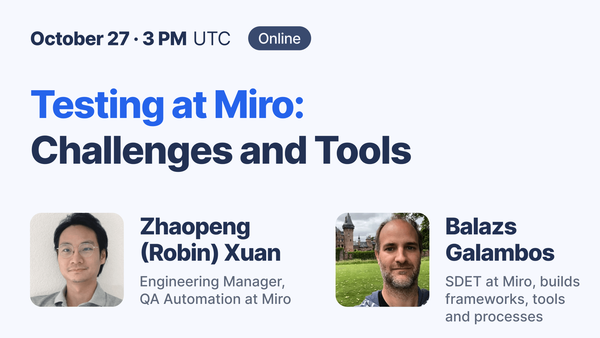 Testing at Miro: Challenges and Tools