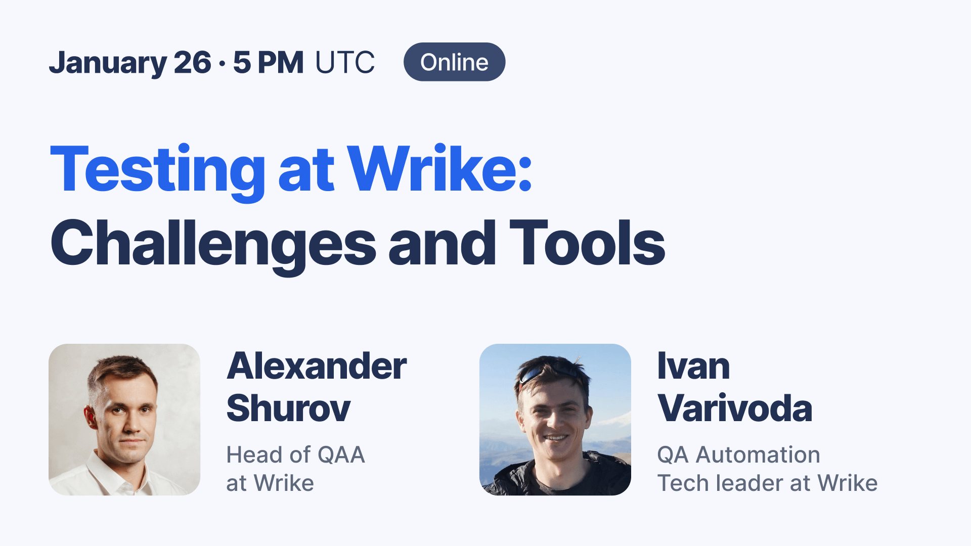 Testing at Wrike: Challenges and Tools