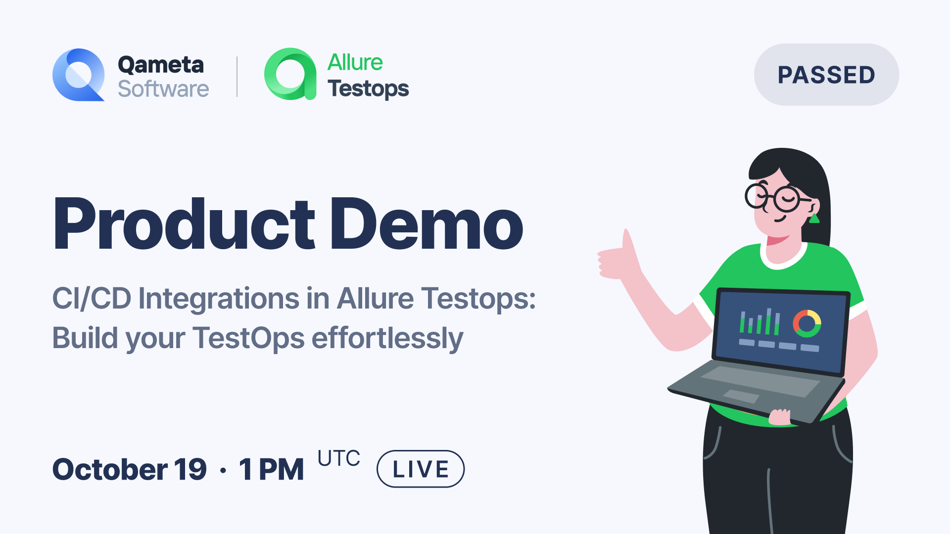 Let's learn how to unlock continuous testing together on our CI/CD Integration-focused event
