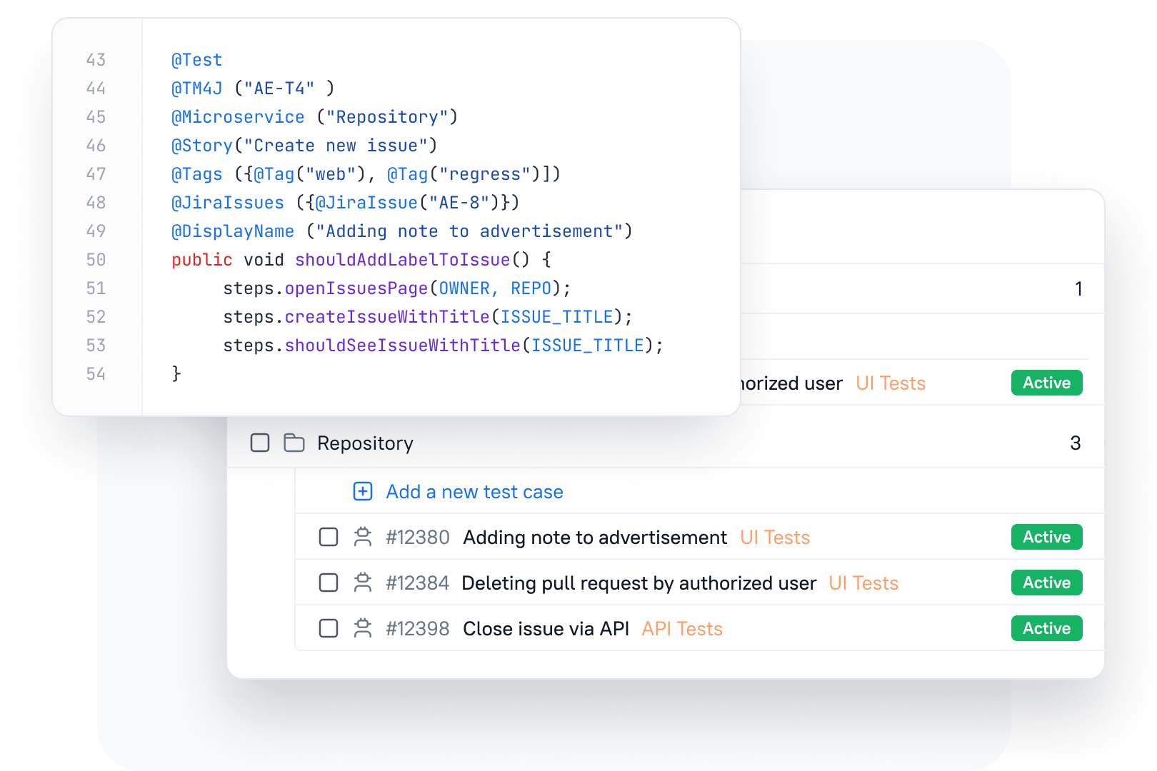 Activate Test Cases generation